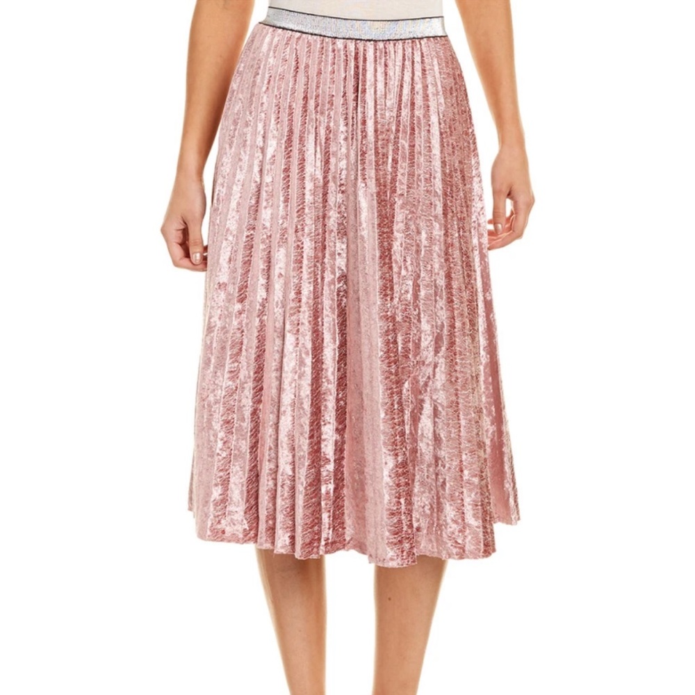 Moon river pleated skirt